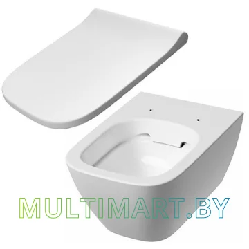Унитаз Kolo Modo Pure Rimfree (L33123000+L30115000) картинка 3
